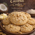 Butter Cashew Coconut Cookies